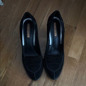Via Spiga Black Heels Sleek Professional Design